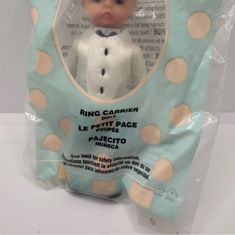 2003‎ McDonalds Happy Meal Toy Madame Alexander Wedding Ring Carrier Doll Boy